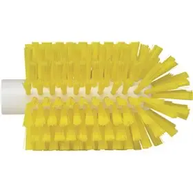 Pipe brush, Helve model Polyester Fiber ø90x160mm, Medium Yellow