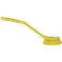Narrow Dishwashing brush Polyester Fiber, Medium 290x25x65mm Yellow