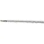 Pipe Brush For Flexible Cable with Polyester Fibers, Medium ø12x200mm, Medium White
