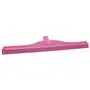 Full Colour Hygiene Floor wiper, Fixed Nek Polypropylene, Tpe Rubber 60cm Wide Pink