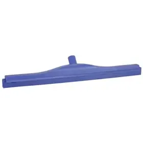 Full Colour Hygiene Floor wiper, Fixed Nek Polypropylene, Tpe Rubber 60cm Wide Purple