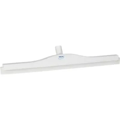Full Colour Hygiene Floor wiper,Flexible Neck Polypropylene, Tpe Rubber 60cm Wide White