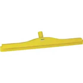 Full Colour Hygiene Floor wiper,Flexible Neck Polypropylene, Tpe Rubber 60cm Wide Yellow
