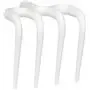 Hygienic Rake, Helve model 205x210x230mm White