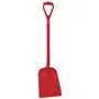 Lightweight Shovel D-handle, Short Helve Polypropylene Height 1040mm Standard Blade (327x271x50mm) Red