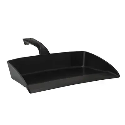 Ergonomic Dustpan Polypropylene 330x295x100mm Black