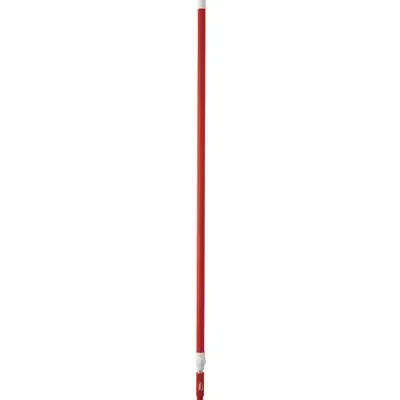 Ergonomic Telescopic Helve With Water throughput, Nipple With Nipple For Quick Coupler Red