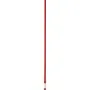 Ergonomic Telescopic Helve With Water throughput, Nipple With Nipple For Quick Coupler Red