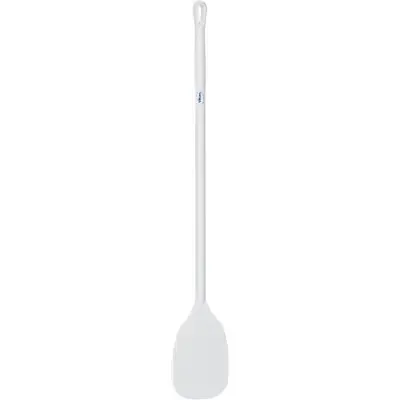 Heat resistant Stirrer, Large Helve 1190mmxø 31mm Spatula, 190x300mm Polyamide, White