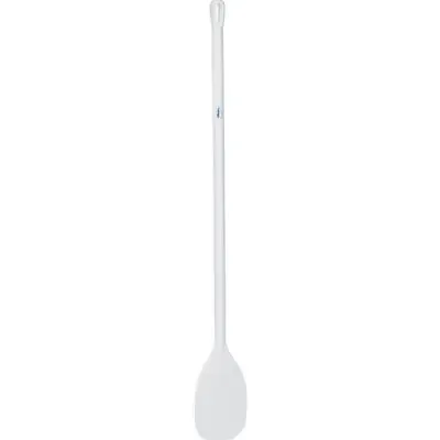 Stirrer, Tall Helve Polypropylene, White Helve 1200mmxø 31mm Spatula Blade Without Holes, 160x270mm White