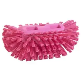 Tough Tank brush Polyester Fiber, Hard 205x130x100mm Pink