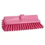 Corner Scrubber Hard Polyester Fiber, Hard 265x150x100mm Fiber length: 45mm Pink