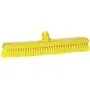 Tough Wide Floor Scrubber Polyester Fiber, Hard 470x80x115mm Fiber length: 43mm Yellow