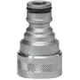 Vikan-gardena Adapter for All Q-handles Brass Chromed