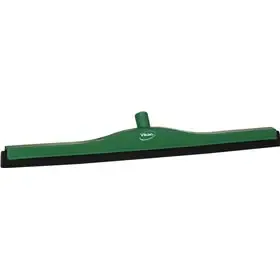 Classic Floor wiper, Fixed Nek Polypropylene, Black Foam rubber Cassette 70cm Wide Green