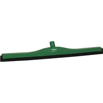 Classic Floor wiper, Fixed Nek Polypropylene, Black Foam rubber Cassette 70cm Wide Green