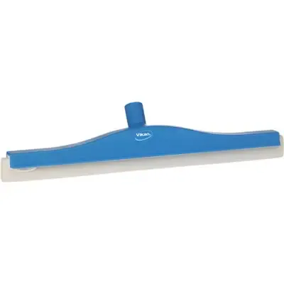 Classic Floor wiper,Flexible Neck Polypropylene, White Foam rubber Cassette 50cm Wide Blue