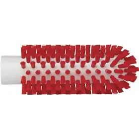 Pipe brush, Helve model Polyester Fiber ø50x140mm, Hard Red