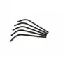Bending Straw (FSC®) Paper Black ø 8 mm / 24cm -Horecavoordeel.com-