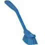 Narrow Dishwashing brush Polyester Fiber, Medium 290x25x65mm Blue