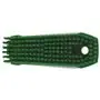 Nail brush - Small Work Brush Polyester Fiber, Hard 130x50x40mm Green