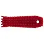 Nail brush - Small Work Brush Polyester Fiber, Hard 130x50x40mm Red