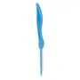 Straight Hand scraper Smal Polypropylene 75x18x210mm Blue