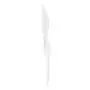 Straight Hand scraper Smal Polypropylene 75x18x210mm White