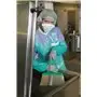 Floor scraper Polypropylene, Stainless Steel Sheet 260x30x175mm Visual Sheet Length Is 70mm Green