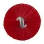 Pipe Brush For Flexible Cable with Polyester Fibers, Medium ø20x200mm, Medium Red