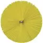Pipe Brush For Flexible Cable with Polyester Fibers, Medium ø40x200mm, Medium Yellow
