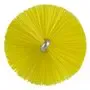Pipe Brush With Handle and Polyester Fibers ø40x510mm, Hard Yellow