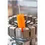 Pipe Brush With Handle and Polyester Fibers ø40x510mm, Hard Orange