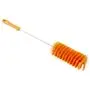 Pipe Brush With Handle and Polyester Fibers ø60x510mm, Medium Orange