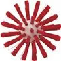 Pipe brush, Helve model Polyester Fiber ø77x155mm, Medium Red