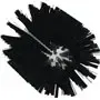 Pipe brush, Helve model Polyester Fiber ø103x170mm, Medium Black