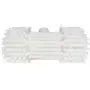 Angle adjustable Brush With Water supply Polyester Fiber, Switht, Cloven 240x130x145mm White