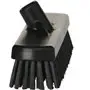 Tough Floor Scrubber Polyester Fiber, Hard 305x85x110mm Fiber length: 45mm Black