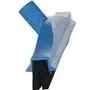 Classic Floor wiper, Fixed Nek Polypropylene, Black Foam rubber Cassette 40cm Wide Blue