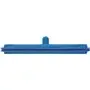 Full Colour Hygiene Floor wiper, Fixed Nek Polypropylene, Tpe Rubber 40cm Wide Blue