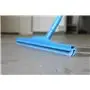 Full Colour Hygiene Floor wiper, Fixed Nek Polypropylene, Tpe Rubber 50cm Wide Blue