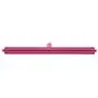 Full Colour Hygiene Floor wiper, Fixed Nek Polypropylene, Tpe Rubber 60cm Wide Pink