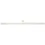 Full Colour Hygiene Floor wiper, Fixed Nek Polypropylene, Tpe Rubber 70cm Wide White