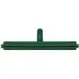 Full Colour Hygiene Floor wiper,Flexible Neck Polypropylene, Tpe Rubber 40cm Wide Green