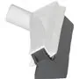 Condenser Polypropylene and Firmly Tpe Rubber 400x130x80mm White