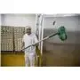 Ergonomic Aluminium Helve 150cm Green