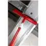 Ergonomic Telescopic Helve With Water throughput, Nipple With Nipple For Quick Coupler Red