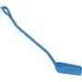 Ergonomic Shovel, Tall Helve, Small Blade Polypropylene Height 1280mm Small Blade 340x270x75mm Blue