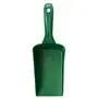 Straight Hand shovel, Medium, 1 Liter Polypropylene 340x120x110mm Green