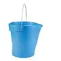 Bucket 12 Liter Polypropylene and Stainless steel 325x330x330mm Also see Bucket Lid 5687 and Wall holder 16200 Blue